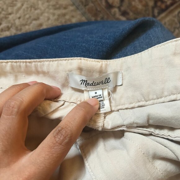 Madewell Harlow Bottoms Size 8 - Picture 2 of 2